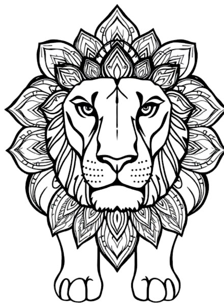 A design from Animal Mandalas