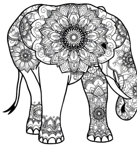 A design from Animal Mandalas