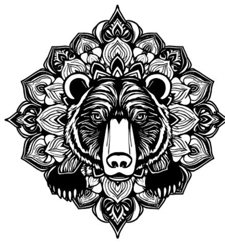 A design from Bear Mandalas