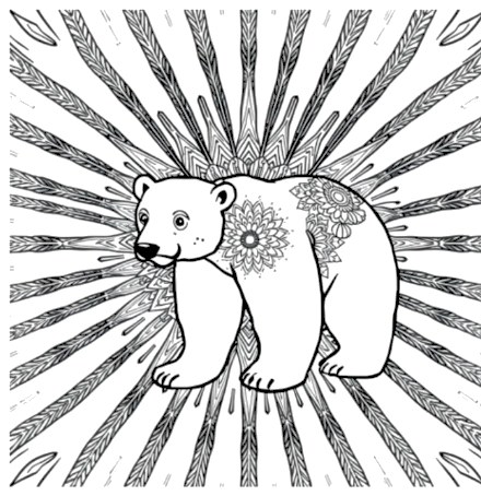 A design from Bear Mandalas