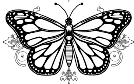 A design from Butterfly Mandalas