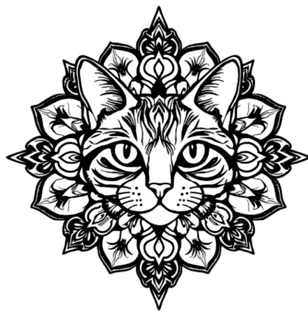 A design from Cat Mandalas