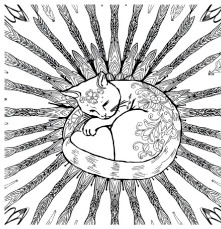 A design from Cat Mandalas