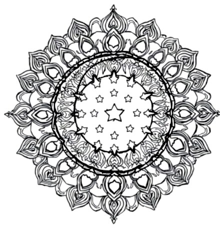 A design from Celestial Mandalas