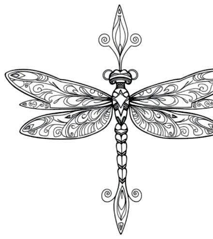 A design from Dragonfly Mandalas