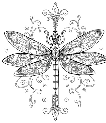 A design from Dragonfly Mandalas
