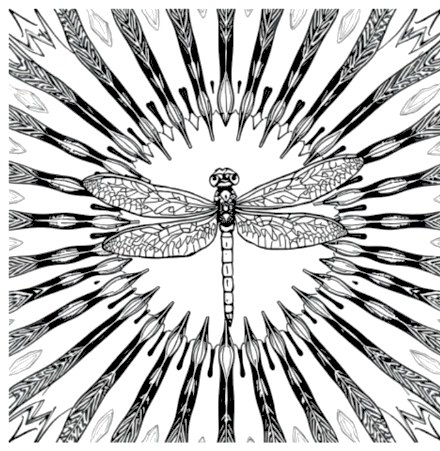A design from Dragonfly Mandalas