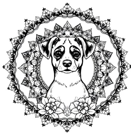A design from Farm & Pet Animal Mandalas