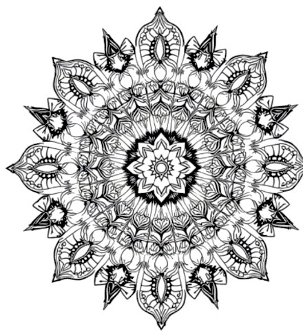 A design from Geometric Mandalas