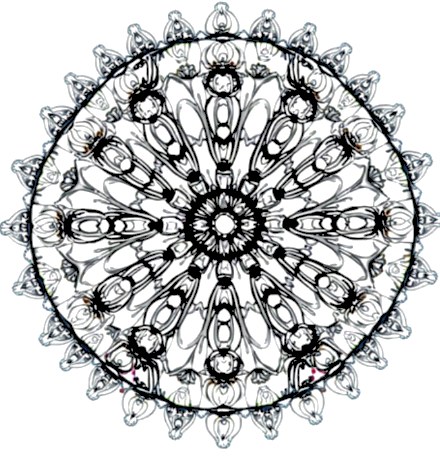 A design from Kaleidoscope Mandalas