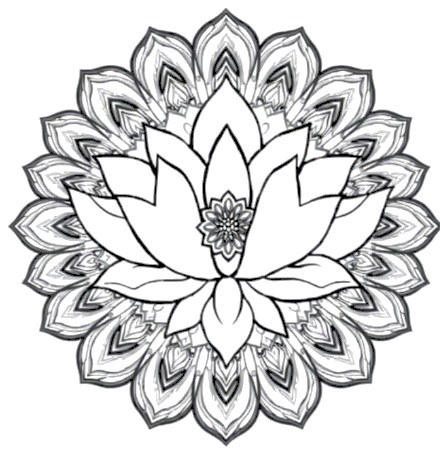 A design from Lotus Mandalas