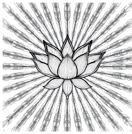 A design from Lotus Mandalas