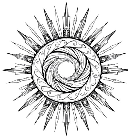 A design from Ocean Wave Mandalas