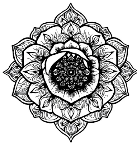 A design from Rose Mandalas