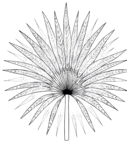 A design from Tropical Leaf Mandalas