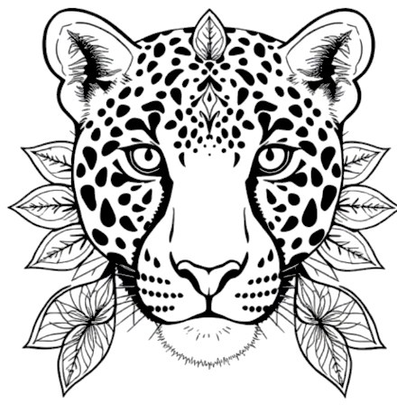 A design from Wild Animal Mandalas