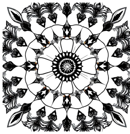 A design from Wildflower Mandalas