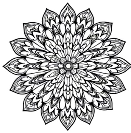 A design from Wildflower Mandalas